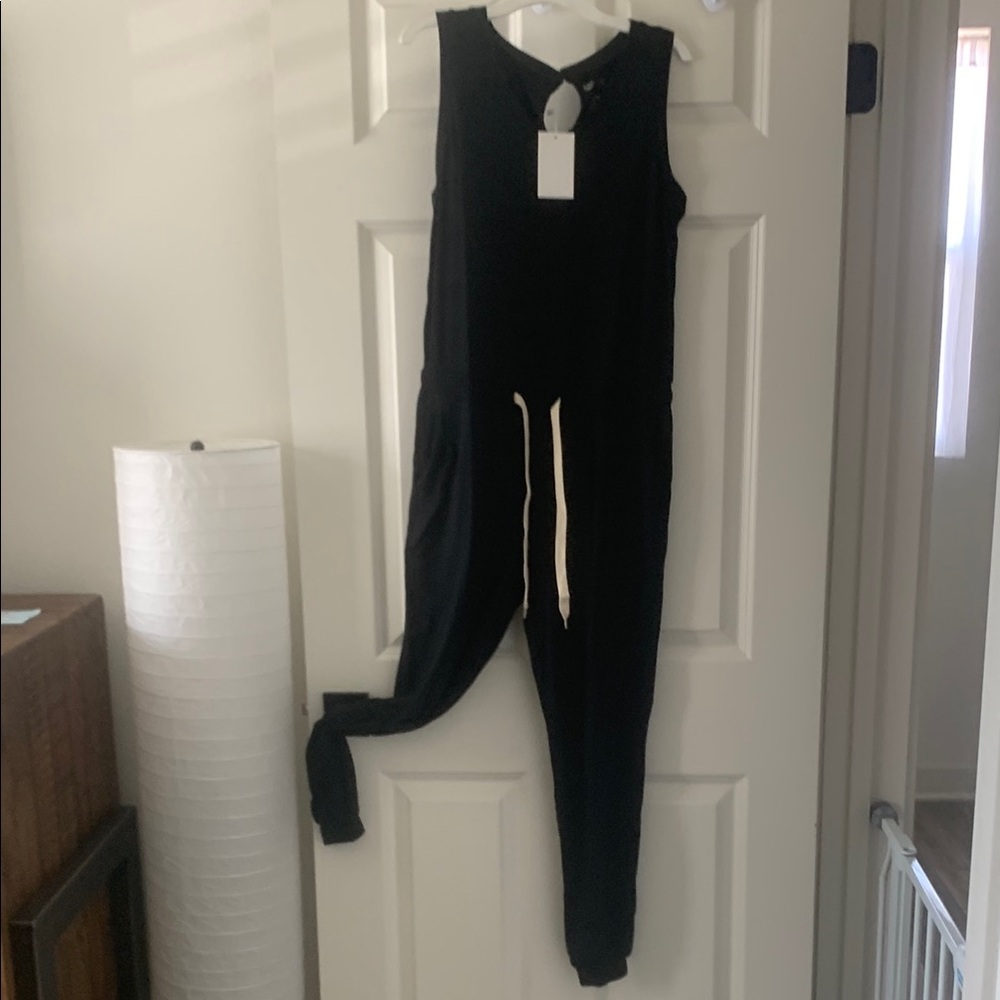Katie J NYC Black Jumpsuit Versatile Style